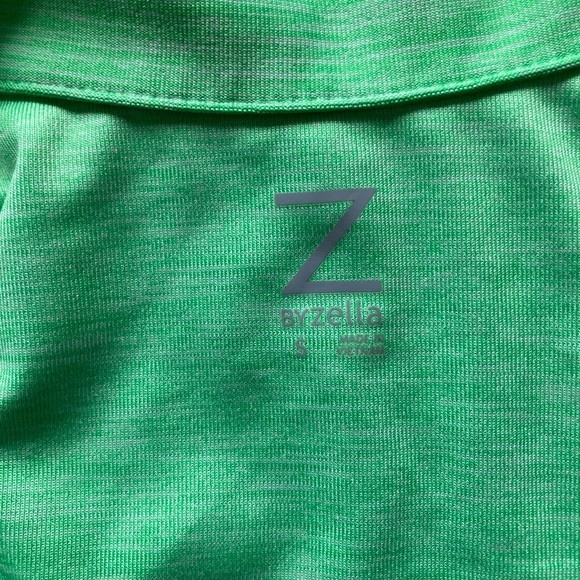 Zella lime green partial zip athletic pullover - Picture 6 of 8